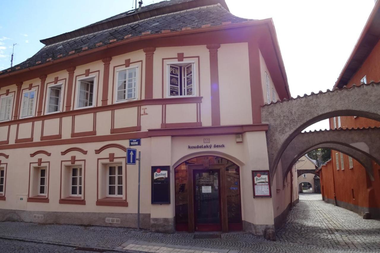 Penzion Konselsky Senk Domažlice Esterno foto